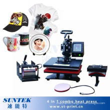 8-in-1 Heat Press Sublimation Tshirt Printer for Mugs Cases Plates